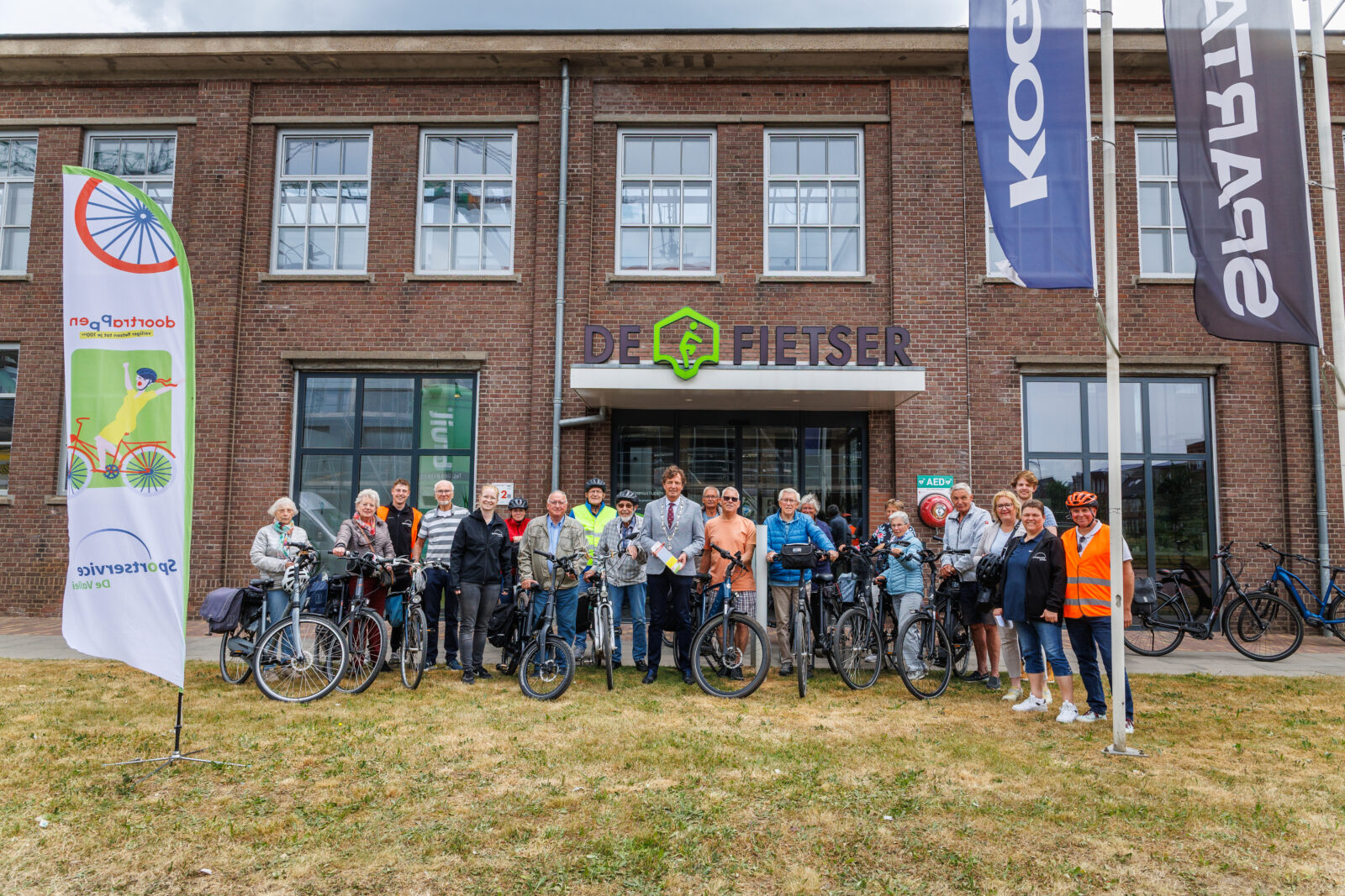 Opening doortraproute