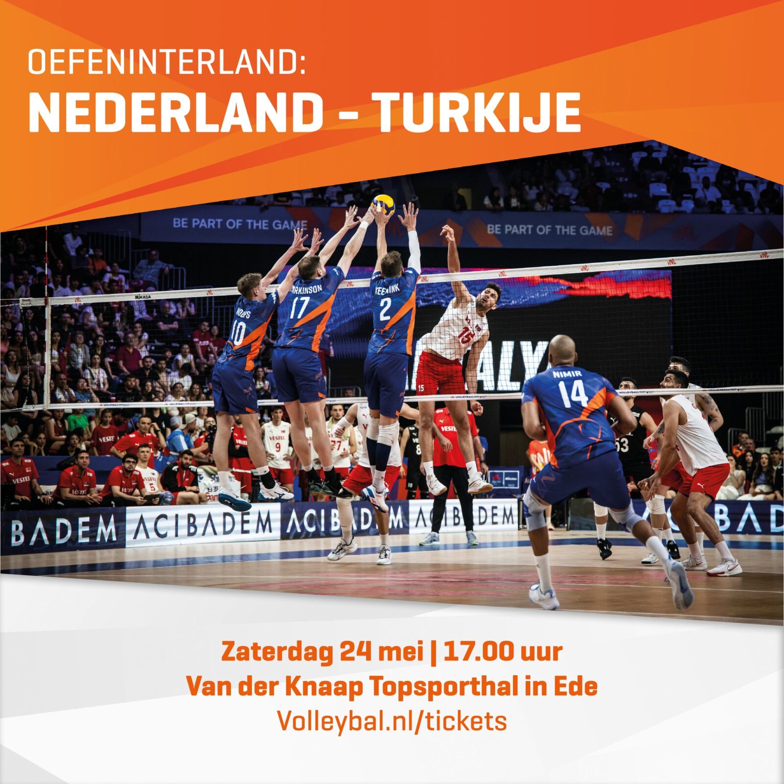 Oefeninterland Nederland Turkije