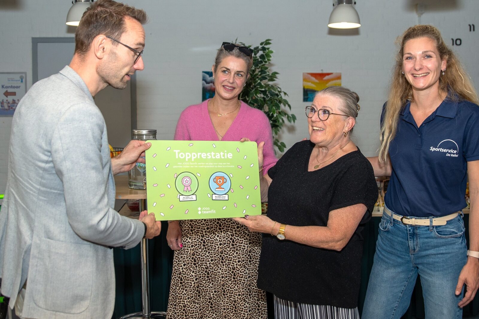 Topprestatiebadge buurthuis De Meerpaal